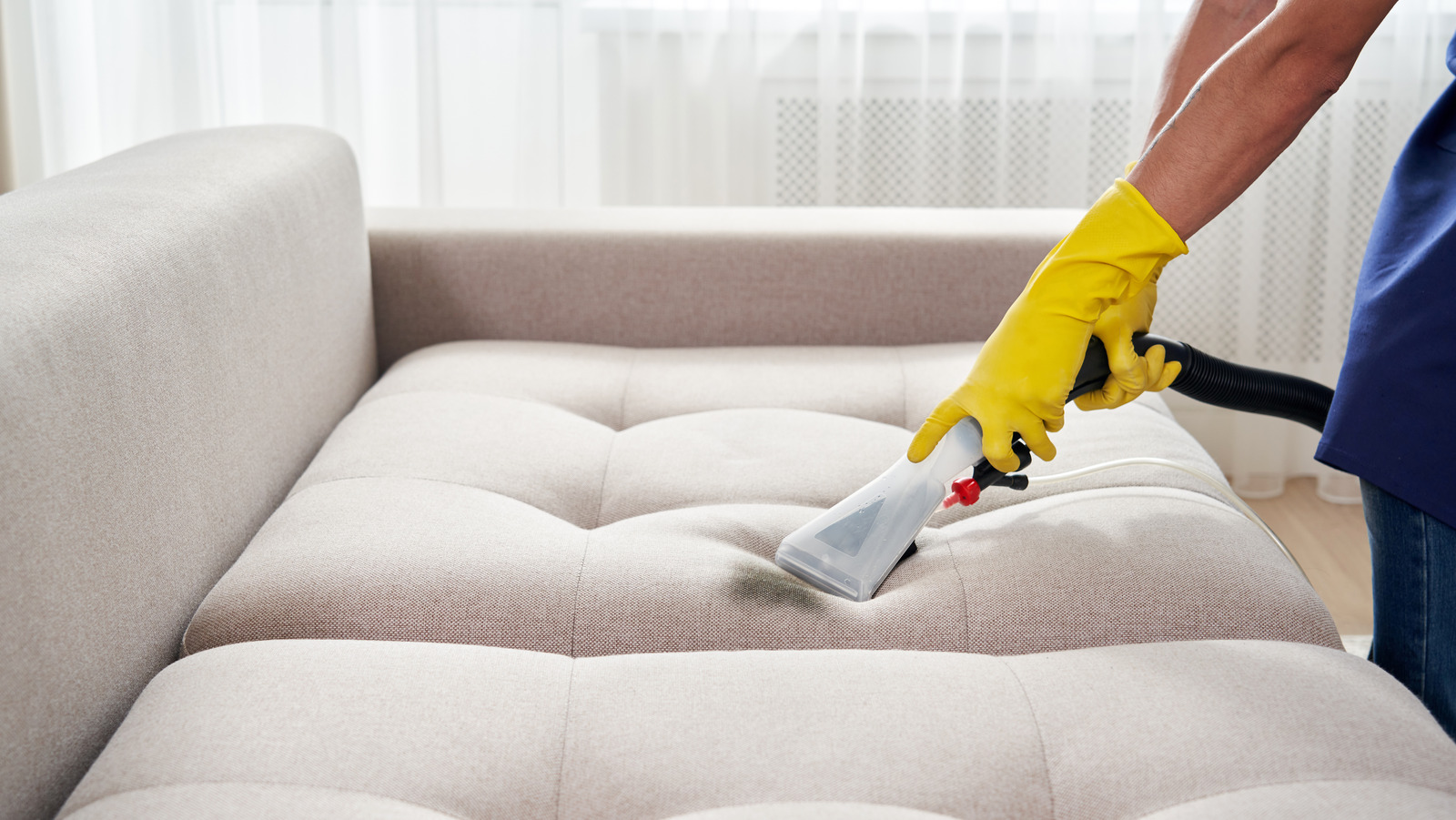 Fabric Sofa Cleaning Steps