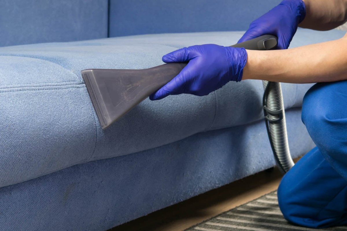 How to clean sofa with no damage