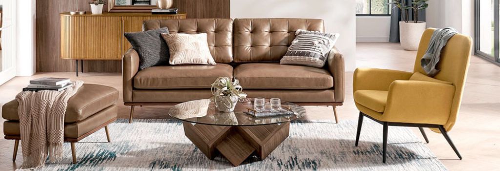 Brown Leather Sofa Color Combinations for Elegant Home Interiors