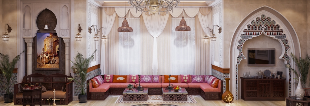 Why Arabic Majlis Is Making a Comeback in Dubai Interiors
