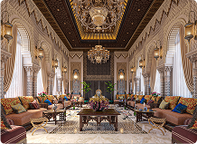 Curtains in Dubai Villa