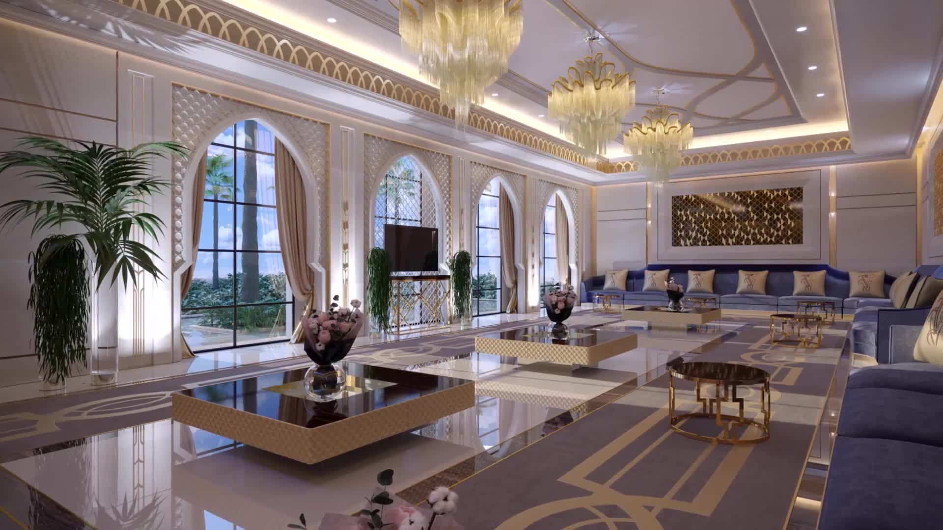Arabic majlis interior design